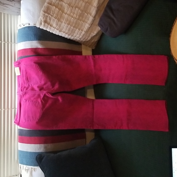 Aeropostale Hot Pink (snake skin print) Skinny Jean's Size 7/8 - Picture 2 of 10